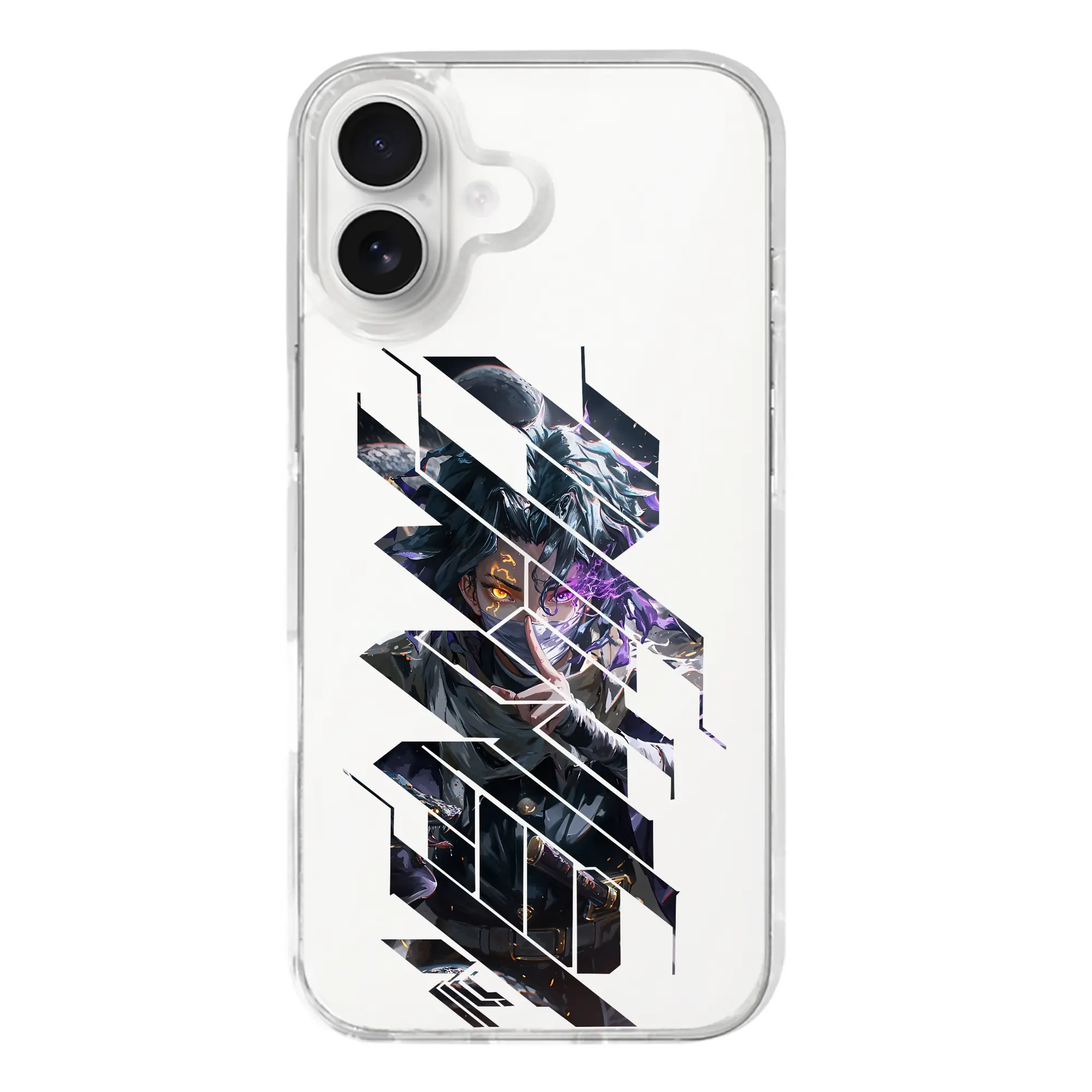 鬼滅の刃 グッズ,伊黒 小芭内 - iPhone 17シリーズ 透明スマホケース – 薄型・耐衝撃・精密フィット保護カバー